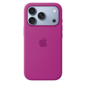 iPhone 18 Pro Silicone Case with MagSafe in Magenta