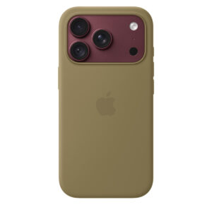 iPhone 18 Pro Silicone Case with MagSafe in Olive