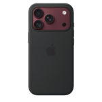 iPhone 18 Pro Silicone Case with MagSafe in Black