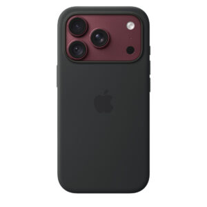 iPhone 18 Pro Silicone Case with MagSafe in Black