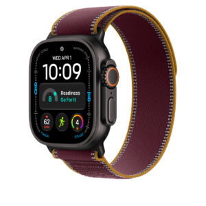 Apple Watch Trail Loop in Burgundy