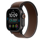 Apple Watch Trail Loop in Dark Umber