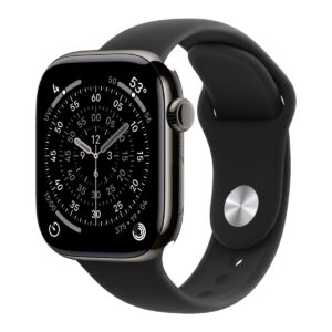 Apple Watch Series 11, Slate Titanium case