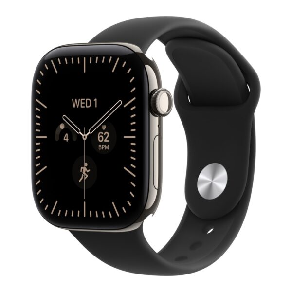 Apple Watch Series 12, Natural Titanium case