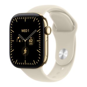 Apple Watch Series 12, Radiant Gold Titanium case