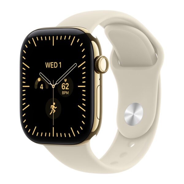 Apple Watch Series 12, Radiant Gold Titanium case
