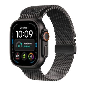 Apple Watch Ultra 4, Black Titanium case