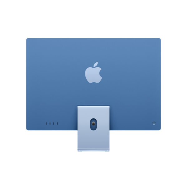 iMac 24-inch (M4) in Blue, back