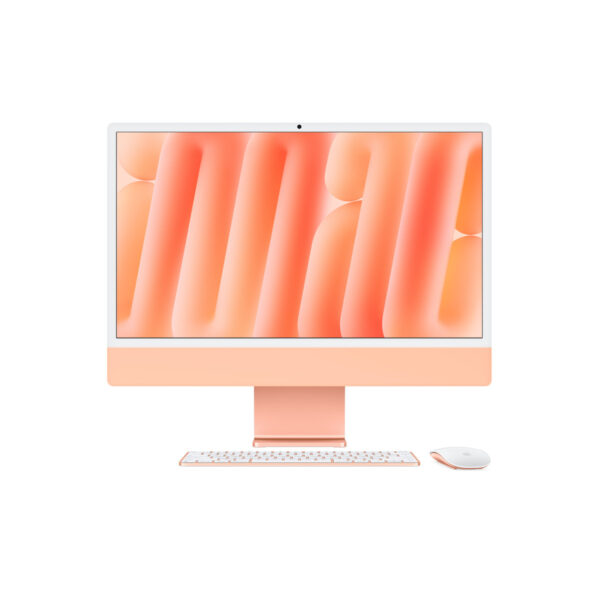 iMac 24-inch (M4) in Orange