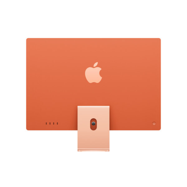 iMac 24-inch (M4) in Orange, back