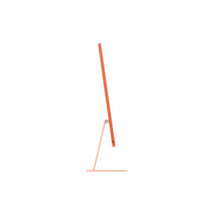 iMac 24-inch (M4) in Orange, side