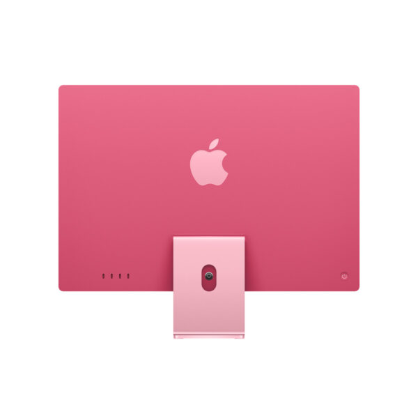 iMac 24-inch (M4) in Pink, back