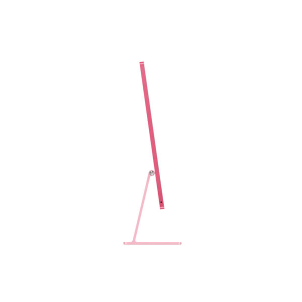 iMac 24-inch (M4) in Pink, side