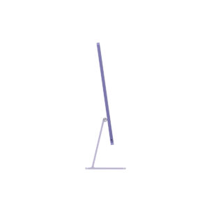 iMac 24-inch (M4) in Purple, side