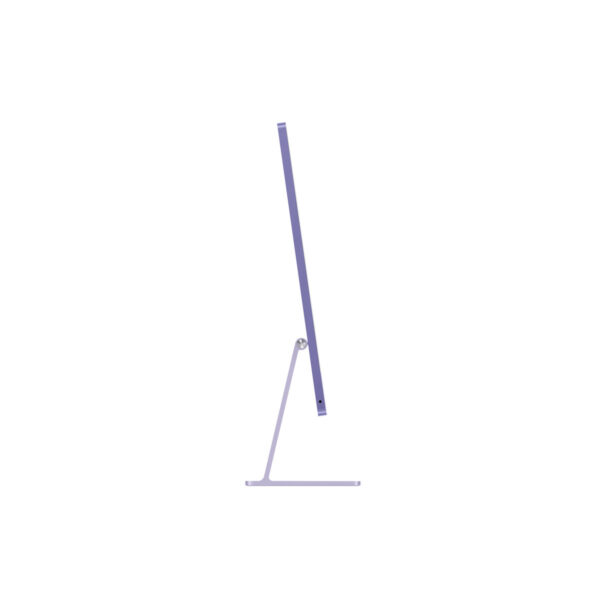iMac 24-inch (M4) in Purple, side