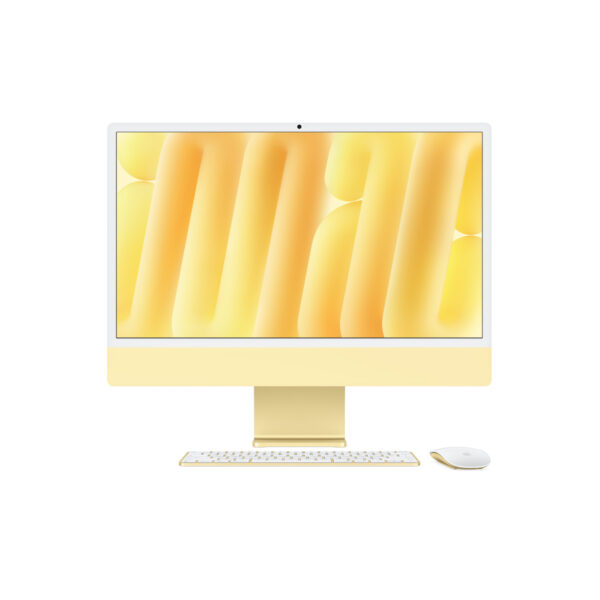iMac 24-inch (M4) in Yellow