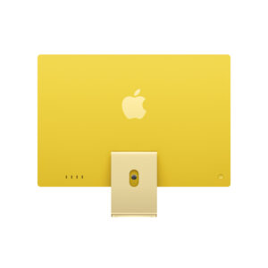 iMac 24-inch (M4) in Yellow, back