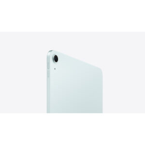 iPad Air 11-inch (M4) in Blue, camera close-up