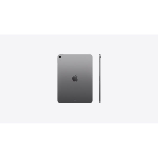 iPad Air 11-inch (M4) in Space Gray, back and side