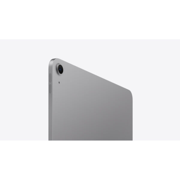 iPad Air 13-inch (M4) in Space Gray, camera close-up