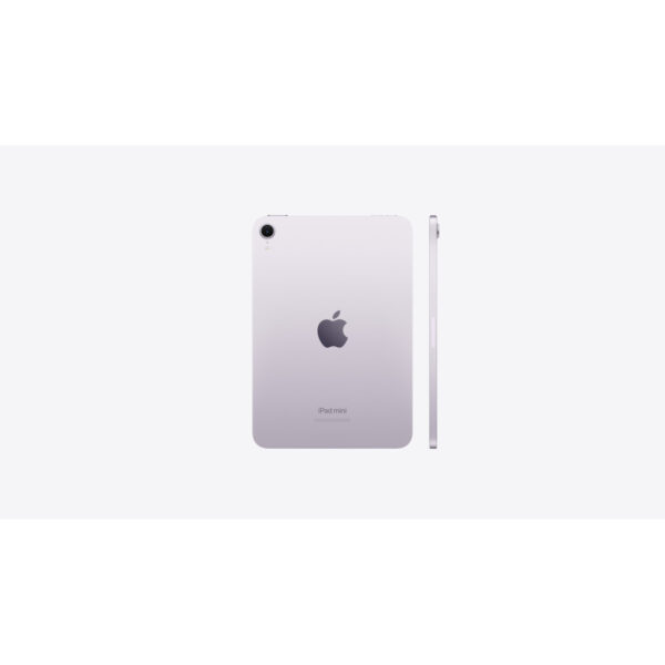 iPad mini (A17 Pro) in Purple, back and side
