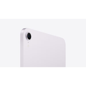 iPad mini (A17 Pro) in Purple, camera close-up