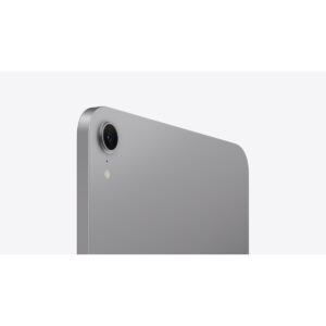 iPad mini (A17 Pro) in Space Gray, camera close-up