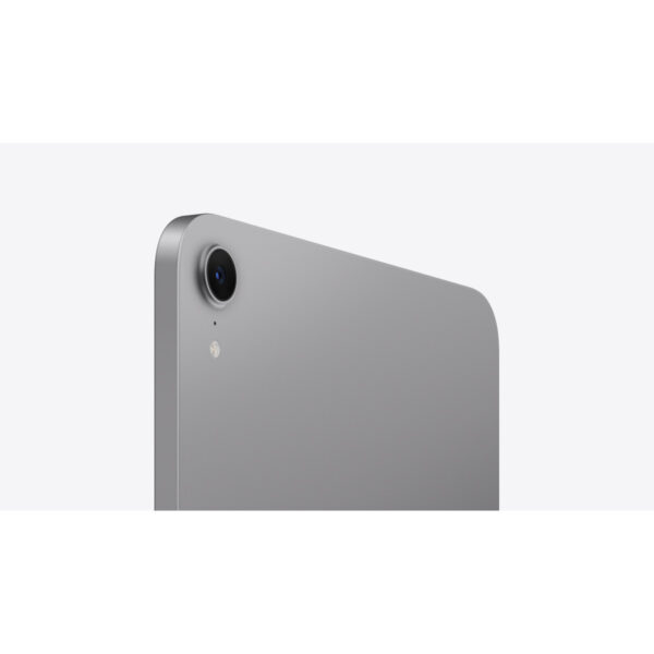 iPad mini (A17 Pro) in Space Gray, camera close-up