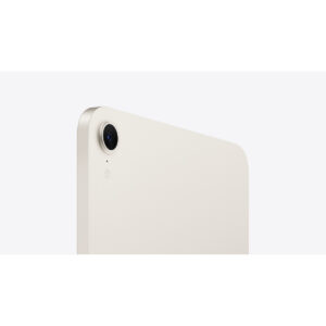 iPad mini (A17 Pro) in Starlight, camera close-up