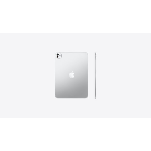 iPad Pro 11-inch (M5) in Silver, back and side