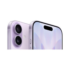 iPhone 17 in Lavender, back and front