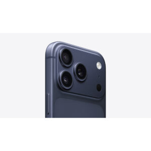 iPhone 17 Pro in Deep Blue, camera close-up