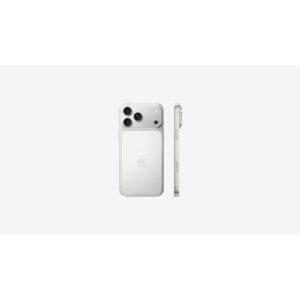 iPhone 17 Pro Max in Silver, back and side