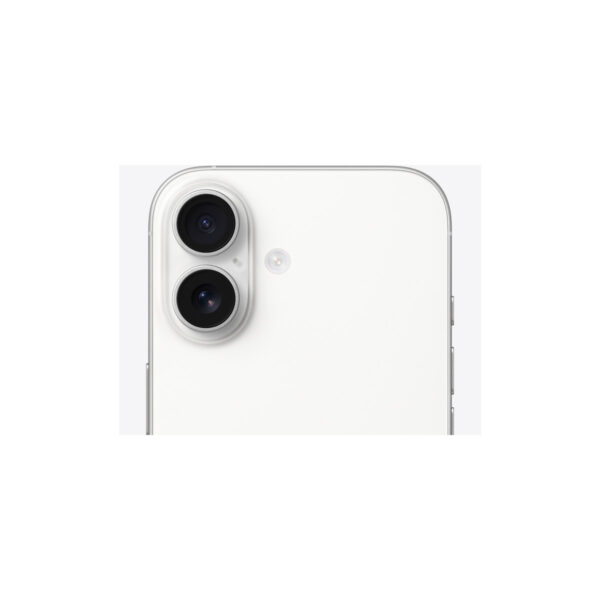 iPhone 17 in White, camera close-up