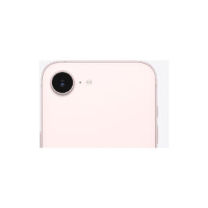 iPhone 17e in Soft Pink, camera close-up