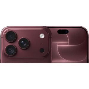 iPhone 18 Pro in Burgundy, back and front