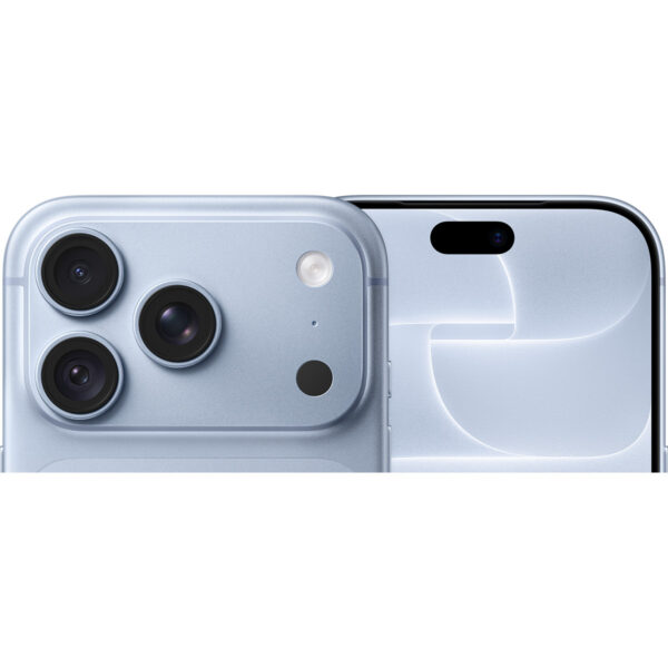 iPhone 18 Pro in Glacier, back and front