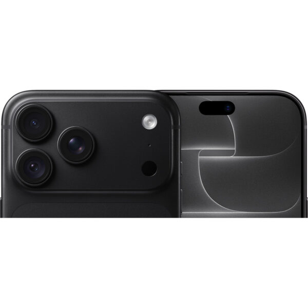 iPhone 18 Pro Max in Black, back and front