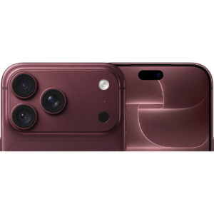 iPhone 18 Pro Max in Burgundy, back and front