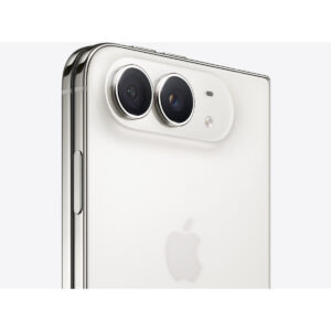 iPhone Duo in Star White, camera close-up