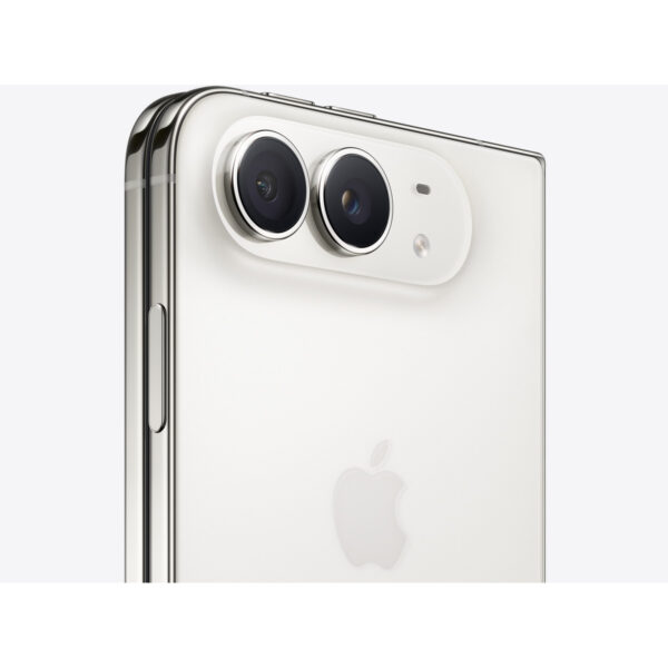 iPhone Duo in Star White, camera close-up