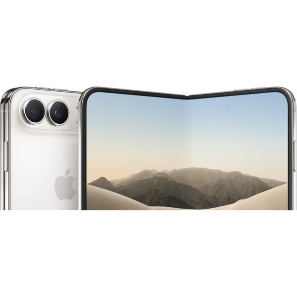 iPhone Duo in Star White, back and front