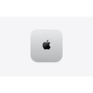 Mac mini (2026) in Silver, top