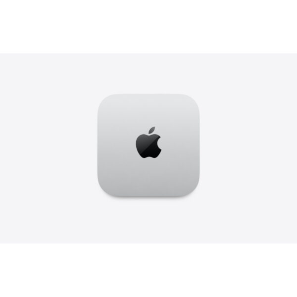 Mac mini (2026) in Silver, top