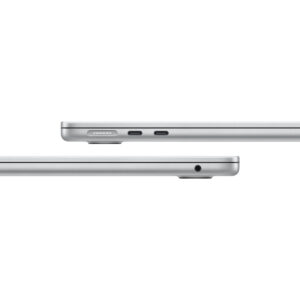 MacBook Air 13-inch (M5) in Silver, side ports