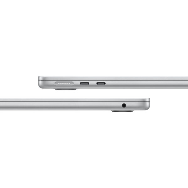 MacBook Air 13-inch (M5) in Silver, side ports