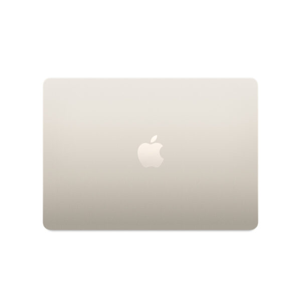 MacBook Air 13-inch (M5) in Starlight, lid closed