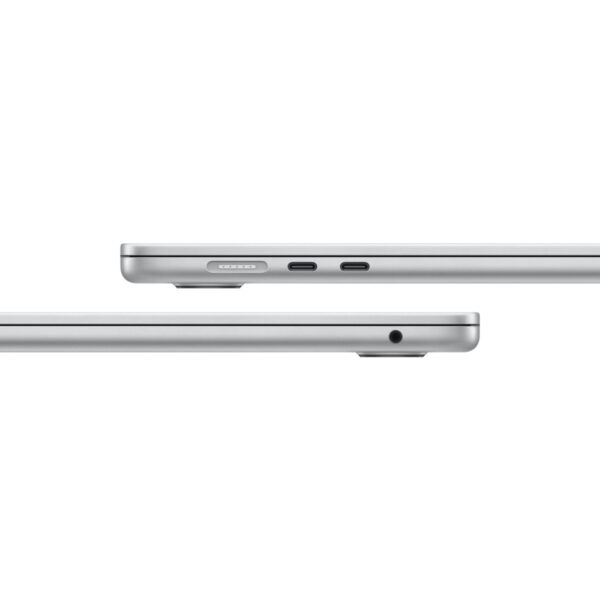 MacBook Air 15-inch (M4) in Silver, side ports