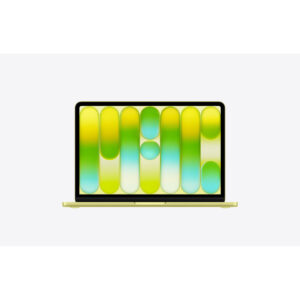 MacBook Neo in Citrus, front view