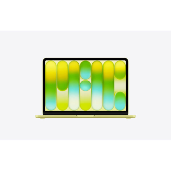 MacBook Neo in Citrus, front view